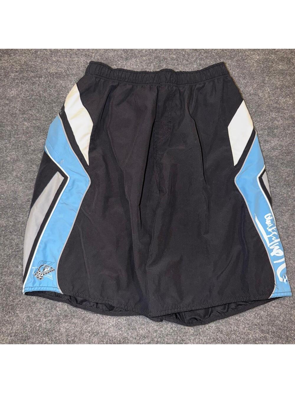 Quiksilver Blue Surf Board Shorts Mens SM 30 VTG Y2K 90s Rare